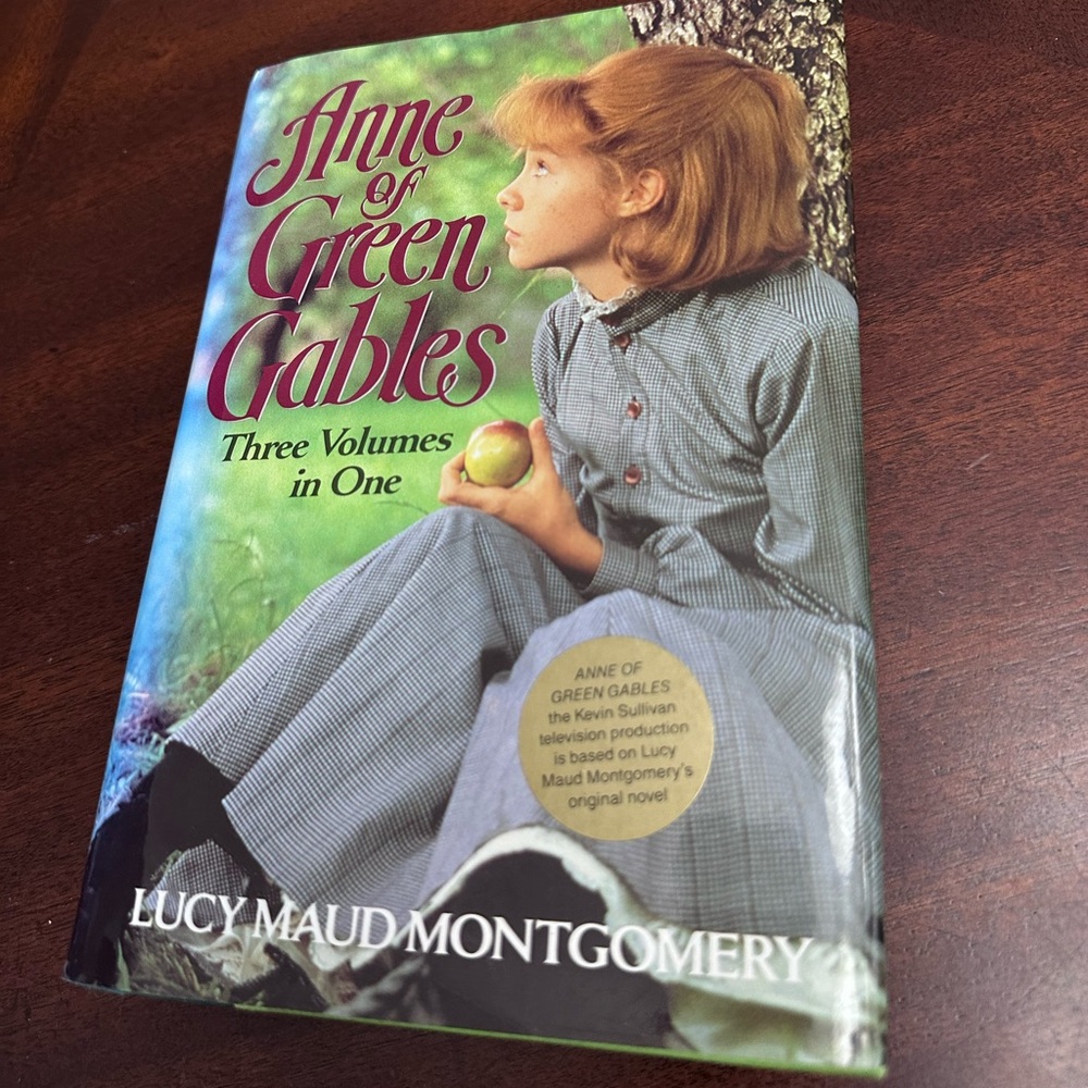 Vintage 1985 Anne of Green Gables 3 Volumes in 1 Hardcover Book with Jacket